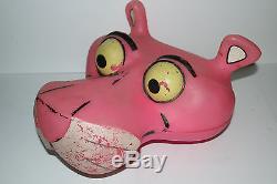 ULTRA RARE! Vintage Coliet Toy Michigan PINK PANTHER record player AWESOME ITEM
