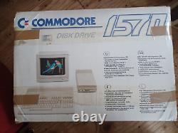 ULTRA RARE Vintage Commodore 1570 Floppy drive NOT 1571 NMIB