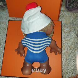 ULTRA RARE Vintage DAM Troll Monkey Boy Complete With Hat GREAT Condition FEDEX