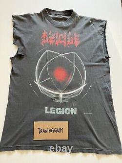 ULTRA RARE Vintage DEICIDE Legion T Shirt Tour 1992-1993 by Blue Grape