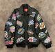 Ultra Rare Vintage Early 2000s Nfl All Over Super Bowl Leather Jacket