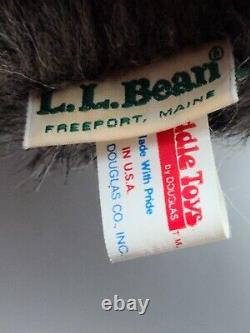 ULTRA RARE Vintage L. L. Bean Medium 14 Wolf Plush Cuddle TOYS CLEAN