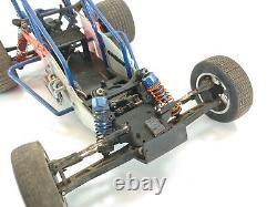 ULTRA RARE Vintage Losi Slider 1/10 2wd Sprint Car Roller Rolling Chassis Used