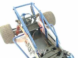 ULTRA RARE Vintage Losi Slider 1/10 2wd Sprint Car Roller Rolling Chassis Used