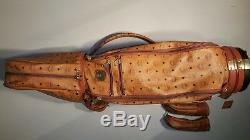 ULTRA RARE Vintage MCM Leather Golf Bag