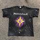 Ultra Rare Vintage Peaceville Records All Over Print T-shirt Heavy Metal Promo