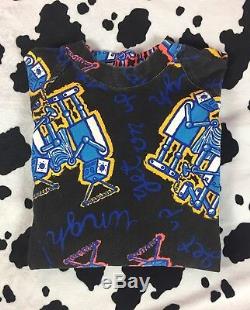 ULTRA RARE Vtg 1990s MAMBO Australia Sweater Sweatshirt T-Shirt Sz L 90s Loud