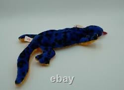 ULTRA Rare LIZZY Ty Beanie Baby Lizard Style #4033 PVC VINTAGE With ERRORS