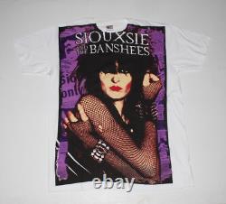 ULTRA Rare Siouxsie And The Banshees Vintage 00s Y2k Punk Rock Band T Shirt NEW