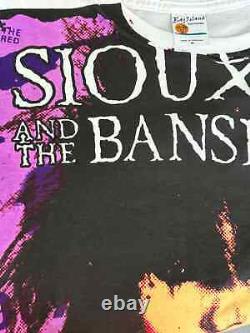 ULTRA Rare Siouxsie And The Banshees Vintage 00s Y2k Punk Rock Band T Shirt NEW