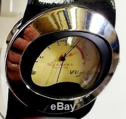 Ultra RARE, UNIQUE Men's Vintage Watch ASHDOWN ENGINEERING VU Meter Mark Gooday