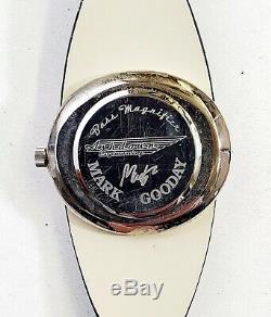 Ultra RARE, UNIQUE Men's Vintage Watch ASHDOWN ENGINEERING VU Meter Mark Gooday