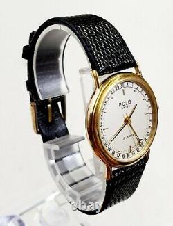 Ultra RARE, UNIQUE Unisex AUTHENTIC SWISS Vintage Watch POLO SWISS. Midsize