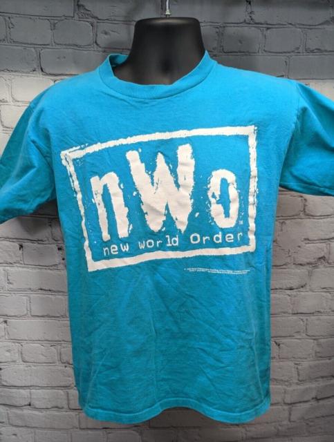 Ultra Rare Vintage 1998 Blue Nwo Logotel Shirt Medium Wont Find Another One