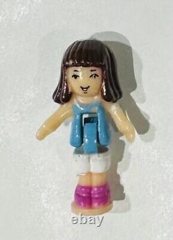 Ultra RARE Vintage Bluebird 1996 Polly Pocket Bouncy Castle Annie Doll Figure