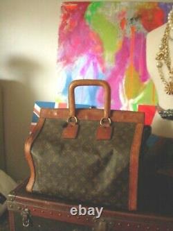 Ultra RARE Vintage LOUIS VUITTON Steamer Tote Suitcase Luggage Bag Keepall LV