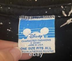 Ultra RARE vintage Disney Star Wars allover print single stitch One Size