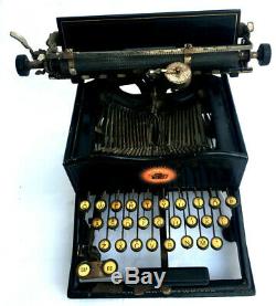 Ultra Rare 1902 The Sun Standard Antique Vtg Typewriter Model No 2 Working