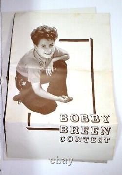 Ultra Rare 1937 Bobby Breen Contest Lot of 3 Boy's M Polo Shirts in Box NWT