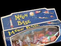 Ultra Rare 1960s Vintage Hover Moon Base Space Tank Toy Playset Hong Kong