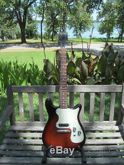 Ultra Rare 1963 Vintage Epiphone Olympic Electric Guitar Excellent Condition