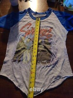 Ultra Rare Authentic Vintage Long Sleeve T-shirt Survivor Vital Signs Tour 84-85