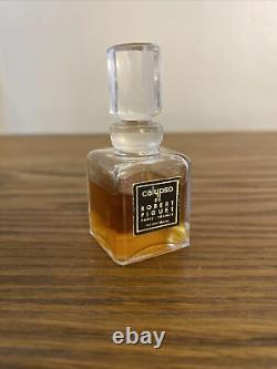 Ultra Rare Bottle Vintage Calypso De Robert Piguet 1/4 Oz Splash France READ