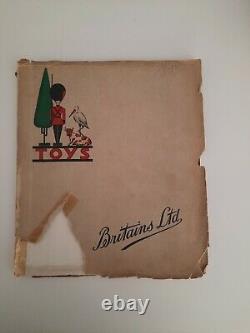 Ultra Rare Britains Ltd. Toy Soldiers Catalog Vintage 1938 All Original