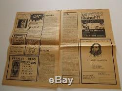 Ultra Rare Charles Manson Advertisement March 1970 Vintage Authentic Memorabilia