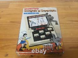 Ultra Rare Grandstand Swords'n' Serpents 1983 Vintage LCD Electronic Game Boxed