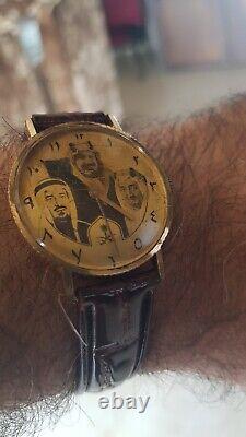Ultra Rare, Highly Collectable, King Abdulaziz, King Faisal and King Khalid watch