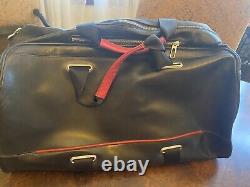 Ultra Rare Nike Lebron James L23 Vintage Leather Duffel Bag Free Shipping