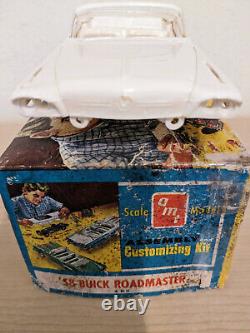 Ultra Rare! Original Vintage Amt 1958 Buick Roadmaster CV Kit Complete L@@k