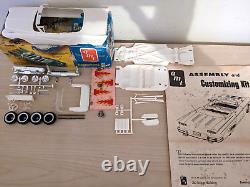 Ultra Rare! Original Vintage Amt 1958 Buick Roadmaster CV Kit Complete L@@k