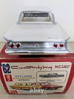 Ultra Rare! Original Vintage Amt 1962 Mercury Comet Clean-built Kit L@@k