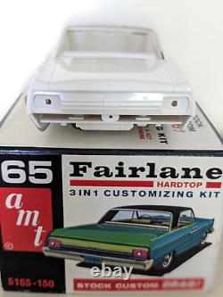 Ultra Rare! Original Vintage Amt 1965 Ford Fairlane Kit Complete Gorgeous