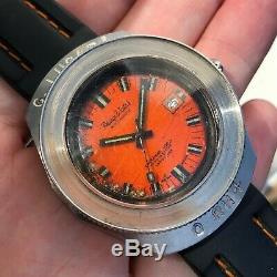 Ultra Rare Philip Watch Co Caribbean 1000 Automatic Steel Divers Watch