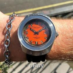 Ultra Rare Philip Watch Co Caribbean 1000 Automatic Steel Divers Watch