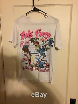 Ultra Rare Pink Floyd Shirt Late 80s 1987 Tour Concert Shirt Vintage