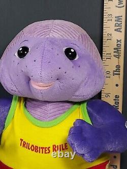 Ultra Rare Plush Lucky Trilobite Fossil Friends 13 Vintage 2002 Fitness Doll