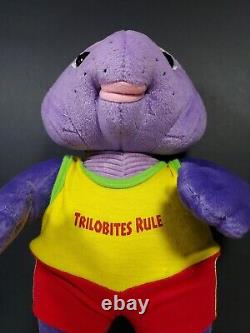 Ultra Rare Plush Lucky Trilobite Fossil Friends 13 Vintage 2002 Fitness Doll