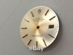 Ultra Rare Rolex Vintage Datejust Dial 16000 Series Quick-set Date