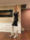 Ultra Rare Sbl 80s Vintage White Leather Thigh High Over The Knee Boots Sz 9