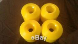 Ultra Rare SIMS Snakes Conical Skateboard Wheels Yellow Repours