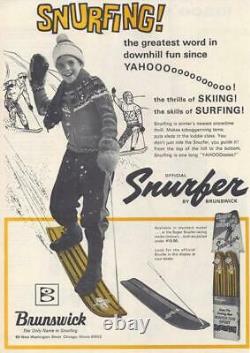 Ultra Rare Snurfer Snowboard 1960's-70's ORIGINAL owner, Excellent Vintage Cond