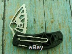 Ultra Rare Spyderco Q Trout Fish Folding Pocket Knife Knives Vintage Knives Obo