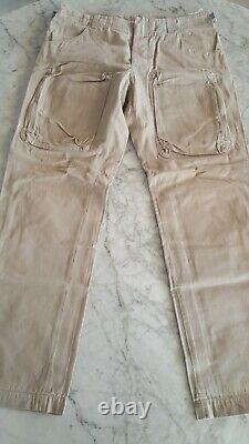 Ultra Rare Stylish HELMUT LANG Beige Vintage Inspired Pants. Vintage Collection