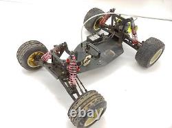 Ultra Rare Team Losi Vintage 1/10 2wd Stadium Truck Roller Rolling Chassis Used