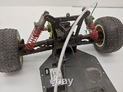 Ultra Rare Team Losi Vintage 1/10 2wd Stadium Truck Roller Rolling Chassis Used