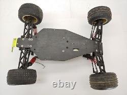 Ultra Rare Team Losi Vintage 1/10 2wd Stadium Truck Roller Rolling Chassis Used